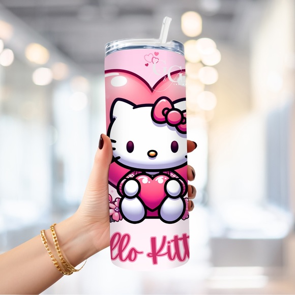 Hello Kitty & Hearts Design Tumbler - Picture 3 of 3